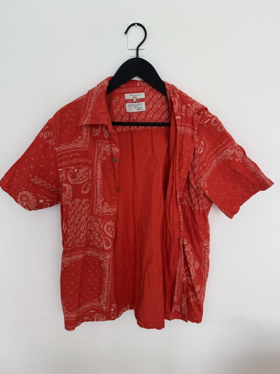Nudie Hemden: Nudie Jeans Hemd Rot M – Neu (gemäss Beschreibung) aus Zürich von pa.ul