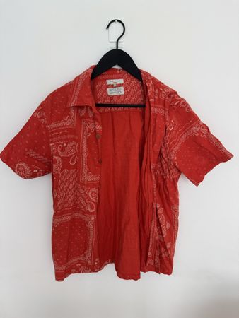 Nudie Jeans Hemd Rot M