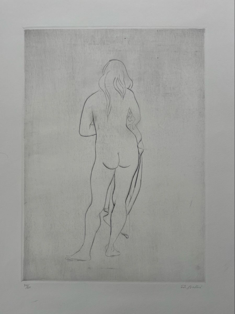 Arts picturaux & lithographies: Eduard Spörri, handsigniert – D'occasion à Rain par Pic-Ass 3