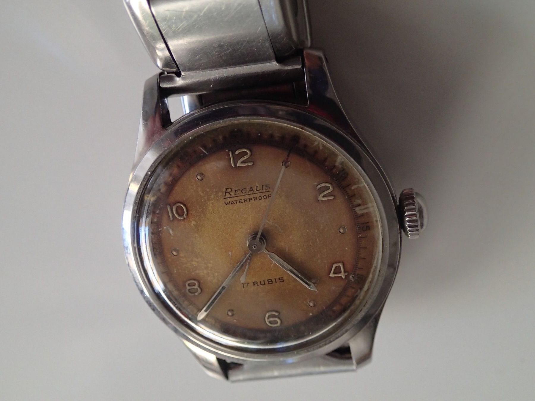 Orologi: alte REGALIS Watch Co, Grenchen – Usato da Allschwil venduto da Salus17 1