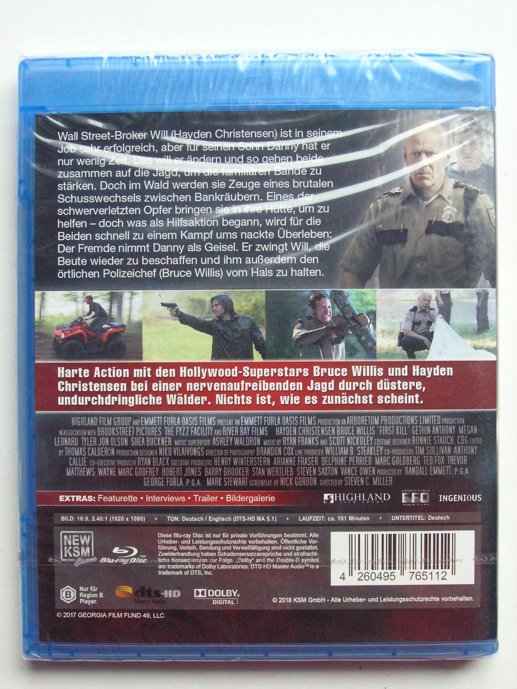 Tutti i DVDs: BRUCE WILLIS Bluray Collection NEU & OvP – Nuovo e nell'imballaggio originale da Zuzwil SG venduto da vette13 8