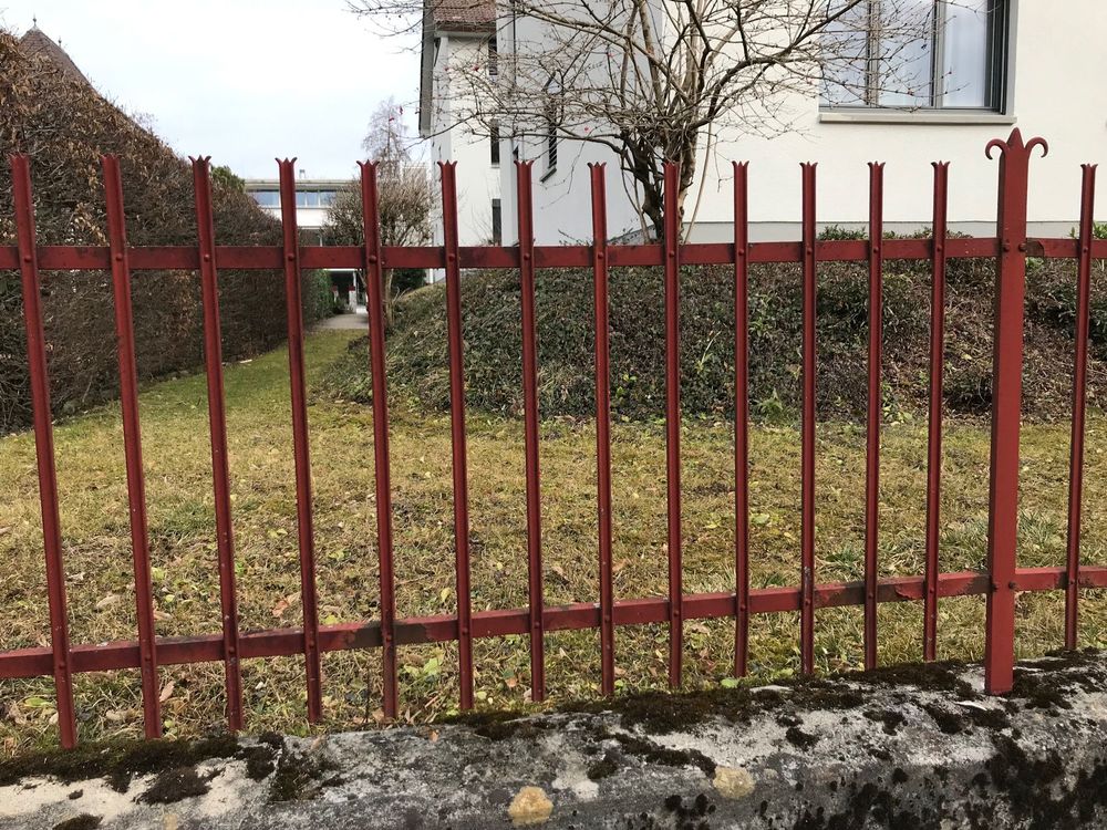 Gartenzaun aus Eisen, antik, 40m Kaufen auf Ricardo