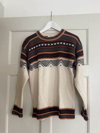 Pullover aus Alpaka Baumwolle Gr. M/L