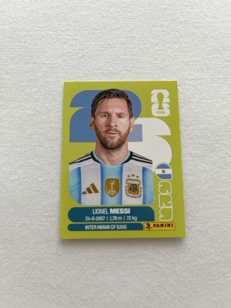 Panini Cartes à collectionner: Lionel messi Panini Sticker  – Neuf avec emballage d'origine à Zug par Haegito