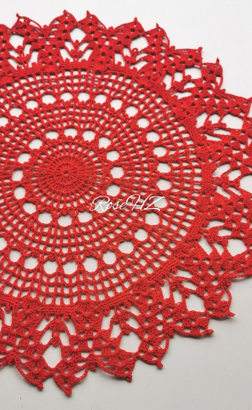 Altra biancheria da tavola: Häkeldeckchen 38cm – Nuovo (secondo la descrizione) da Schaffhausen venduto da RoseHaekelzauber 1