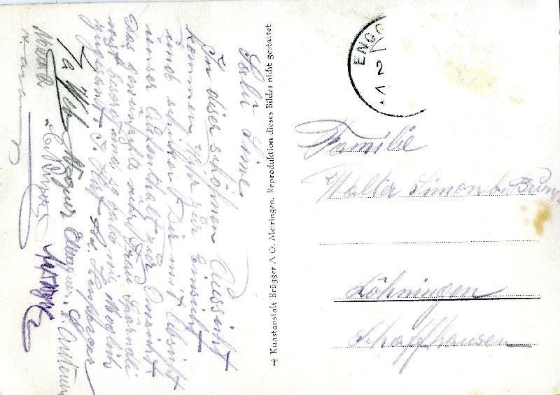Cartoline postali: Rütihubelbad - Emmenthal + c1940 – Usato da Emmenbrücke venduto da teestube 1