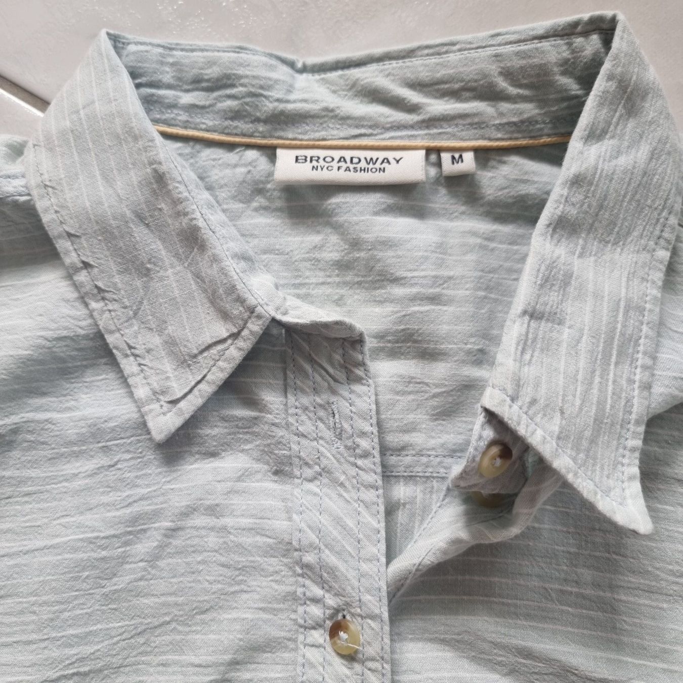 Camicette: Damen Baumwolle-Bluse Gr. M - Top Zustand! – Usato da Arth venduto da Africa44 3