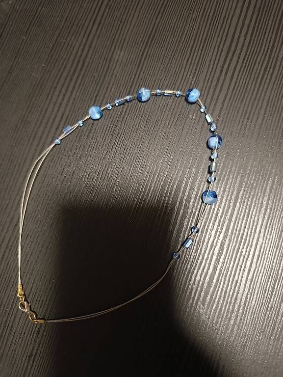 Catenine: Modeschmuck mit Blauen Perlen – Usato da Altstätten SG venduto da sin_2ml6