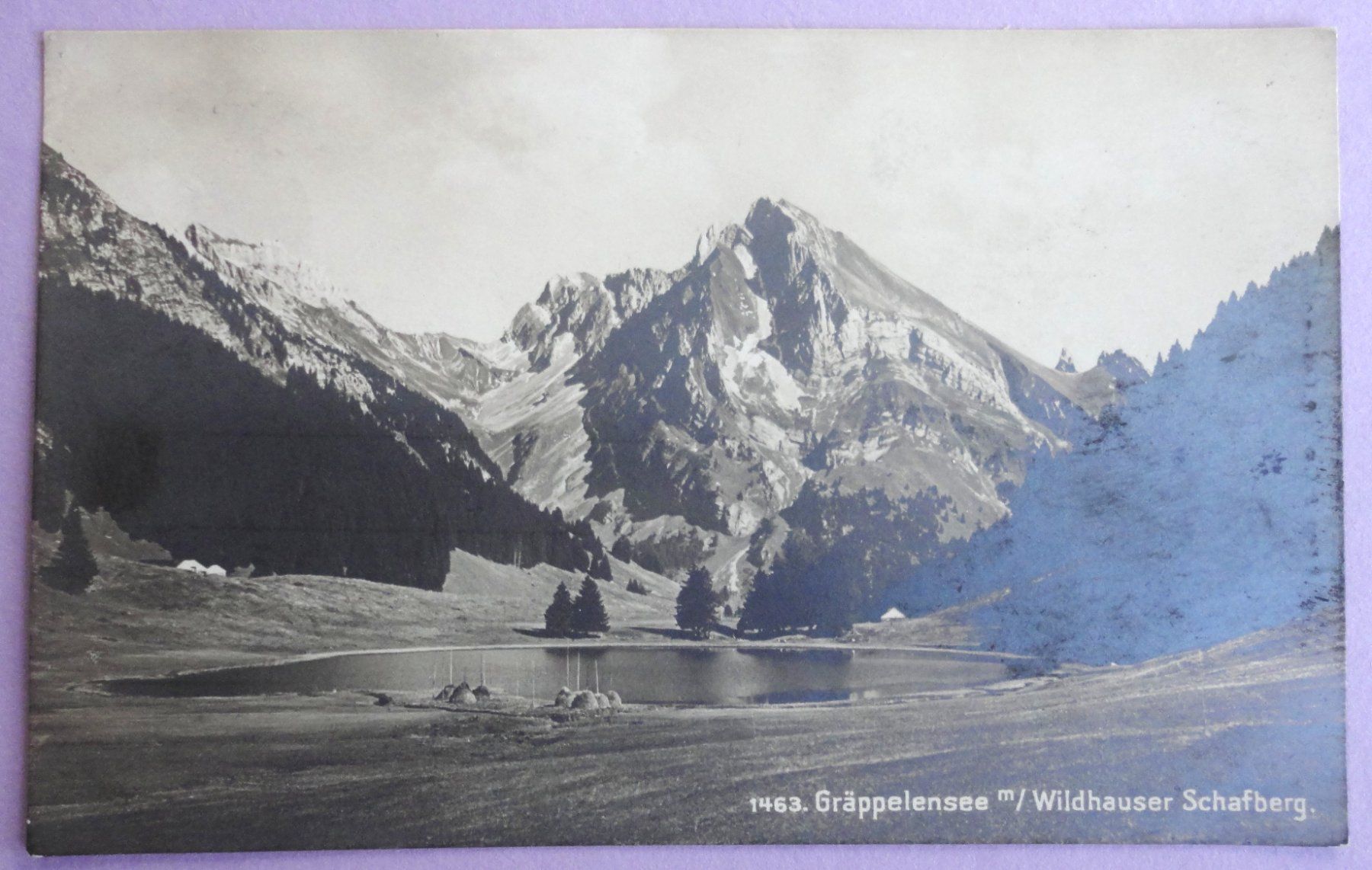 Cartes postales: Gräppelensee m/Wildhauser Schafberg – D'occasion à Fétigny par Billy2miny