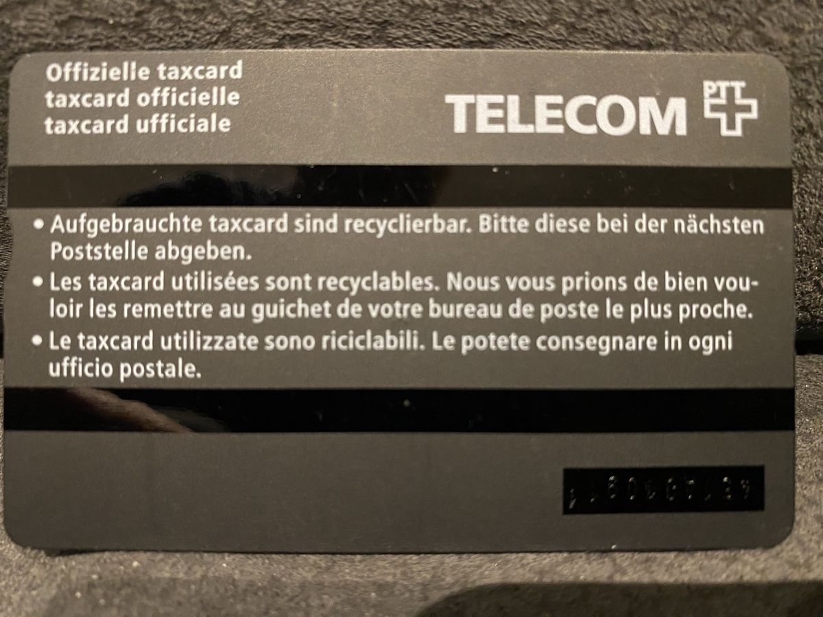 Schede telefoniche: Taxcard 451A – Usato da Lausanne venduto da babacard10 1