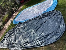 Pool mit Abdeckung von Landi