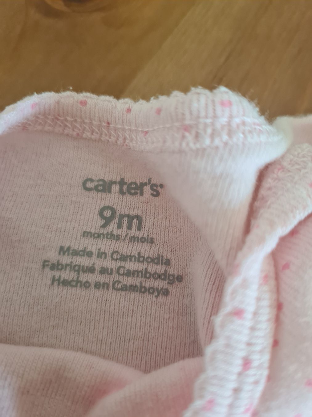 Carter's Biancheria intima: Body Carters rosa Pünktchen Grösse 9 Monate  – Usato da Horw venduto da Mirii91 2