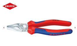 Werkstatt / Knipex / Kombizange 180 mm verchromt