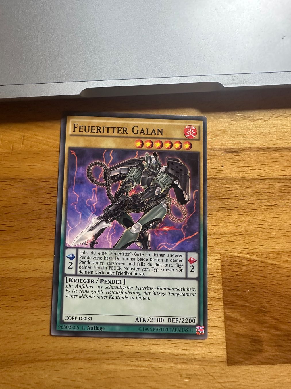 Yugioh Sammelbilder & Trading cards: Feueritter Galan Pendelkarte guter Zustand – Neu (gemäss Beschreibung) aus Schaan von Hermine2018