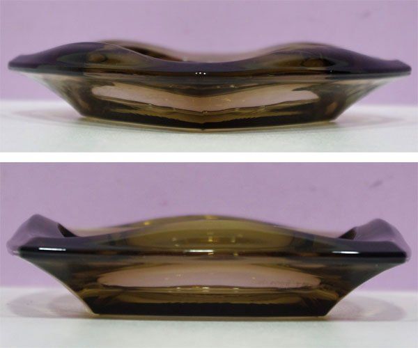 Portacenere: Vintage Rauchglas Aschenbecher – Usato da Meggen venduto da Trouvaillen 2