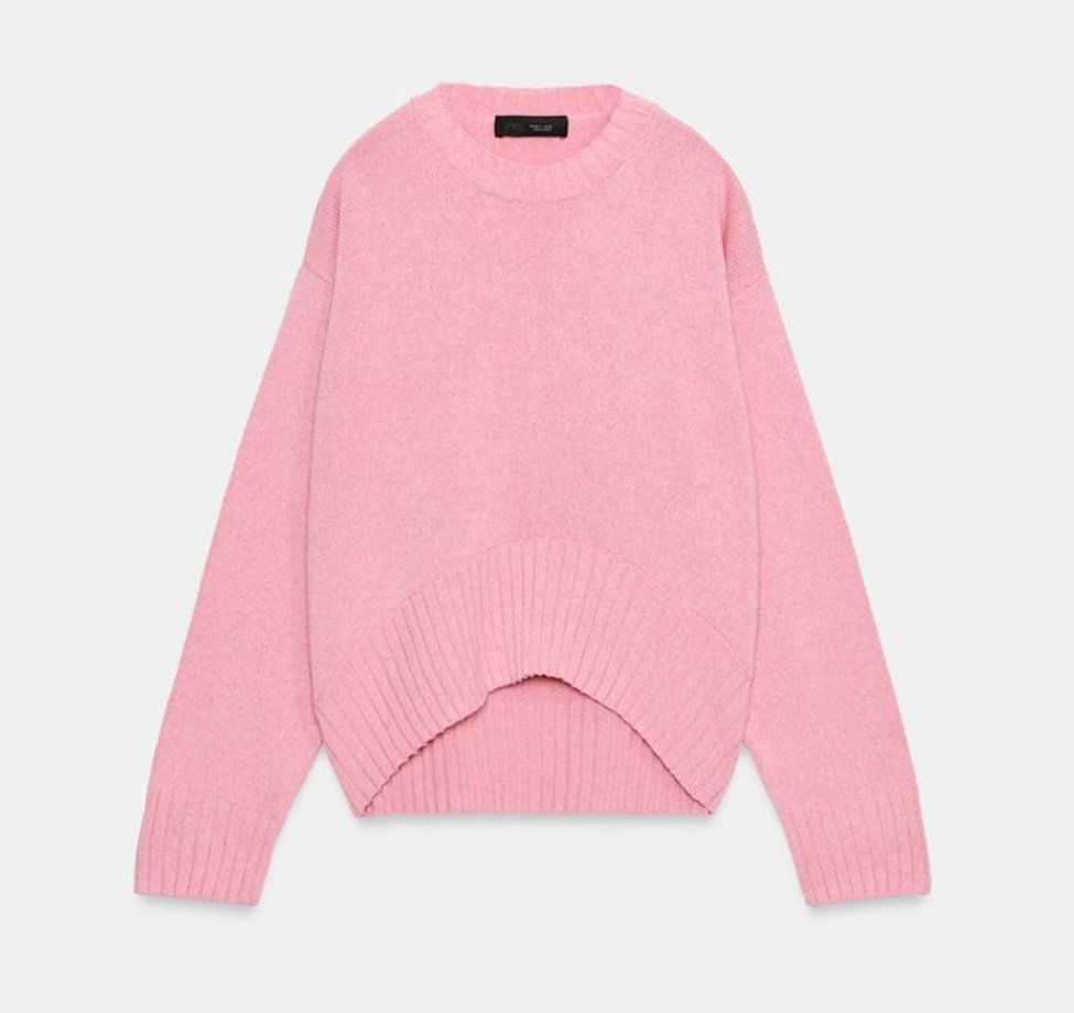 Zara Maglioni & Felpe: ZARA Damen Pullover Strickpullover rosa Rundhals M NEU – Nuovo e nell'imballaggio originale da Rotkreuz venduto da ILURENA 6