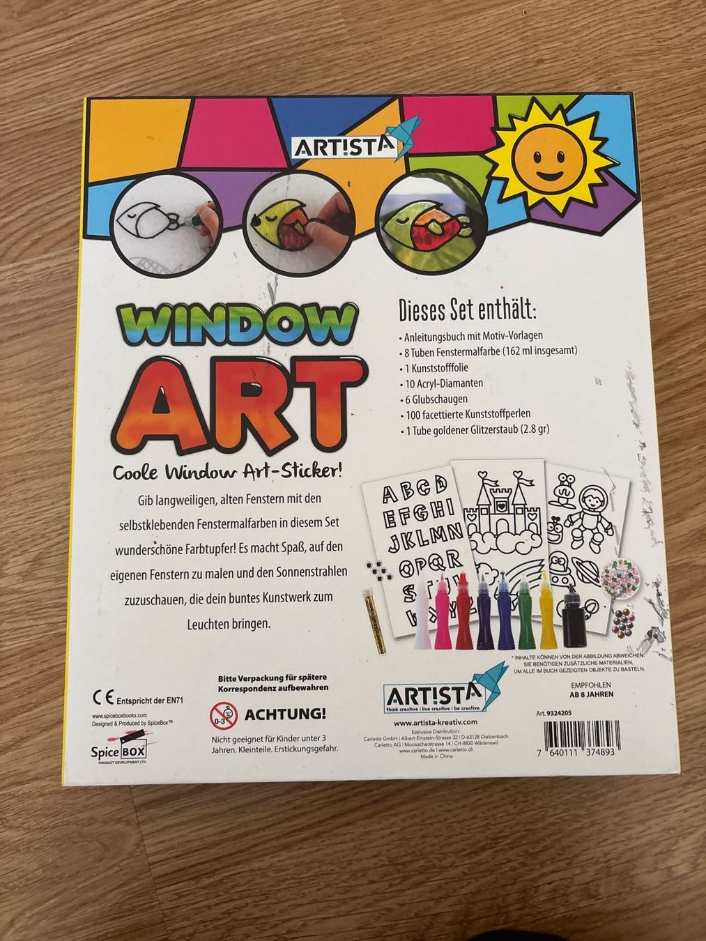 Colori: Window art Artista – Usato da Niederuzwil venduto da Michelita 5