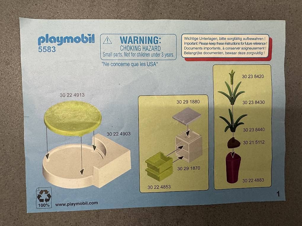 Giocattoli: Playmobil 5583: Schlafinsel – Usato da Neftenbach venduto da reg_2fvh 2
