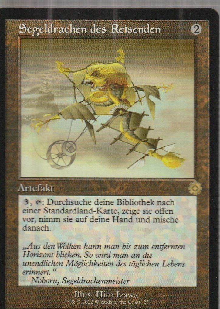 Magic The Gathering Sammelbilder & Trading cards: Magic The Gathering MTG Retro Frame Artifact  25 Segeldrache – Neu (gemäss Beschreibung) aus Vezia von Aquarius_Age