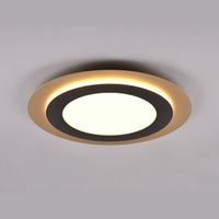 LED Deckenleuchte, Gold, 45 cm Ø
