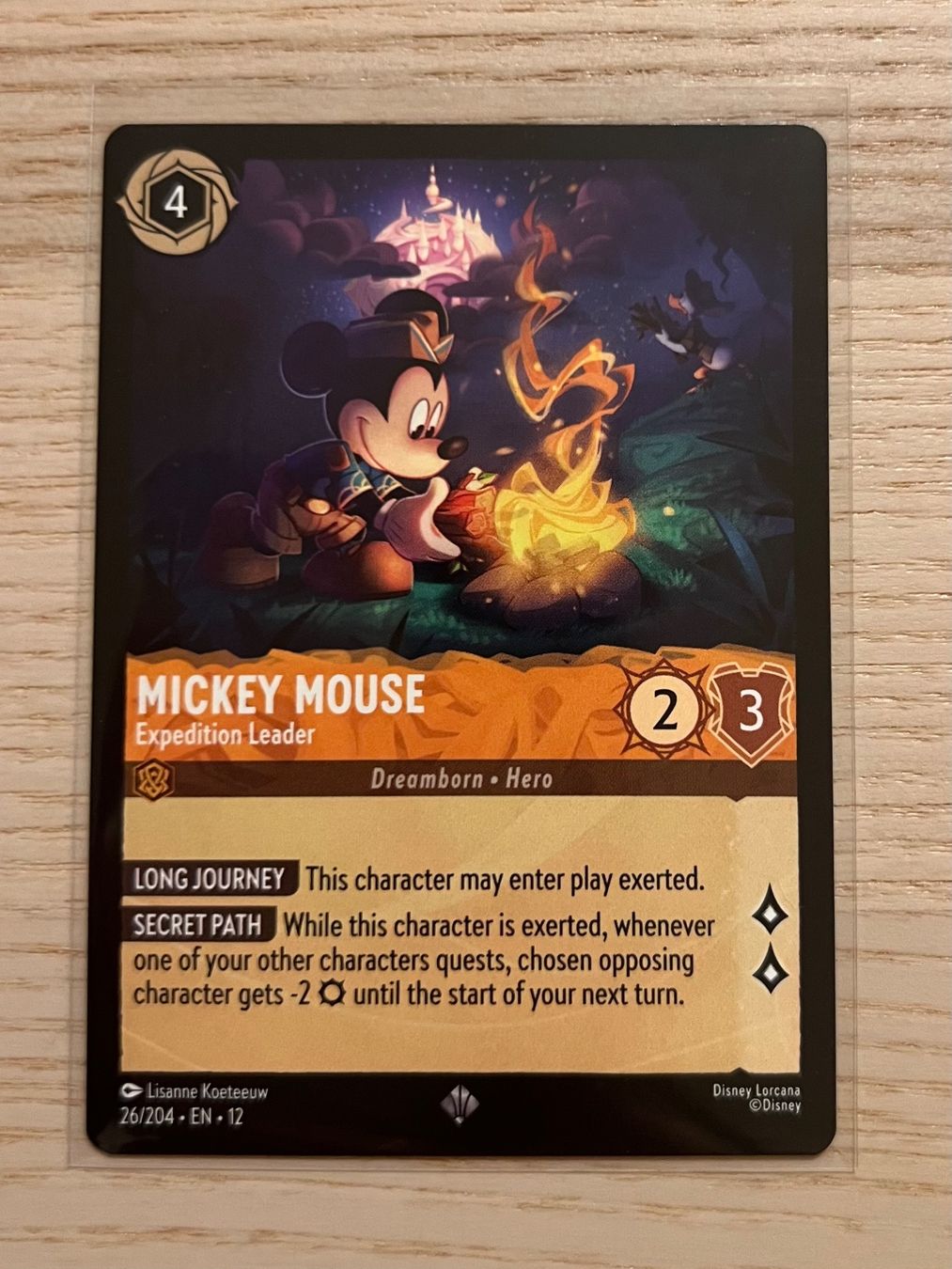 Disney Carte collezionabili: Mickey Mouse 26 EN Disney Lorcana Wilds Unknown 12 – Nuovo (secondo la descrizione) da Rafz venduto da SaintCruz