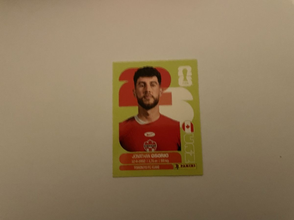 Panini Carte collezionabili: FIFA WM 2026 Jonathan Osorio CAN 12 – Nuovo (secondo la descrizione) da Winterthur venduto da Cobraforce