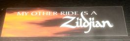 COLLECTORS STUFF Zildjian Cymbals Sticker