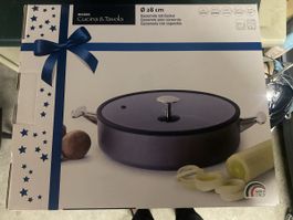 Migros Cucina&Tavola Kasserolle mit Deckel, Ø 28 cm