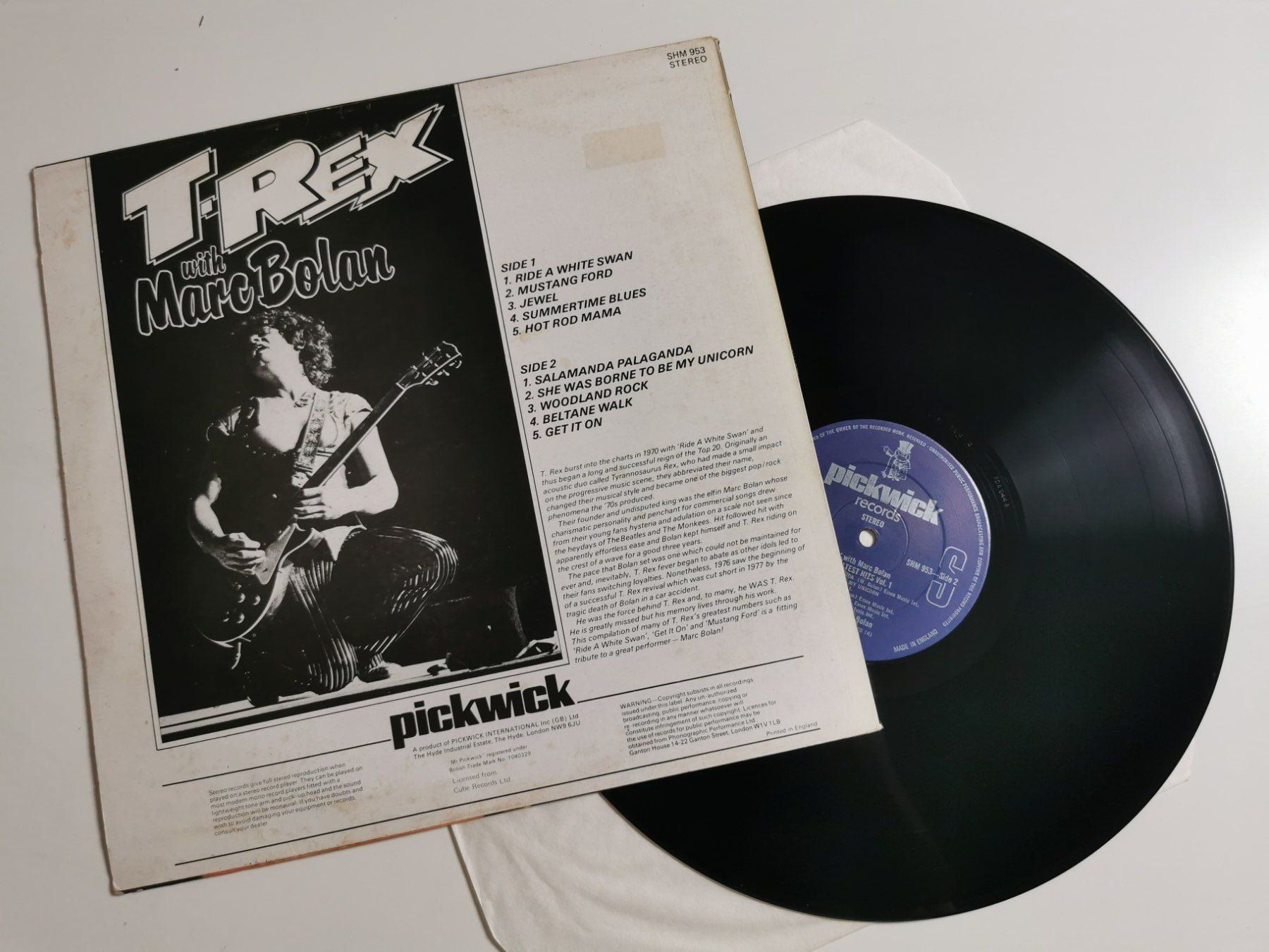Vinyles: T-Rex with Marc Bolan – D'occasion à Grafenried par House-of-Oldies 1