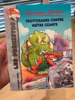 Livre Géronimo Stilton Trottosaure contre huître géante