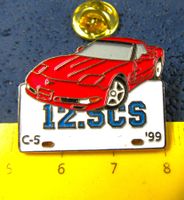 CHEVROLET CORVETTE C-5 1999 12. SCS SCHWEIZ AUTO PIN GEPRÄGT
