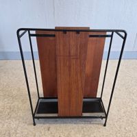 1970 Danish Teak Umbrella Stand, Vintage MCN Schirmständer