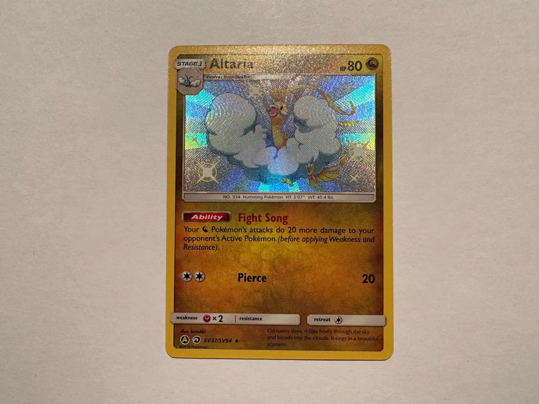 Pokémon Sammelbilder & Trading cards: Altaria Shiny Hidden Fates EN – Neu (gemäss Beschreibung) aus Hagendorn von Pokecollectorch 1