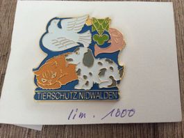 1 Pin - Tierschutz Nidwalden (limitiert)