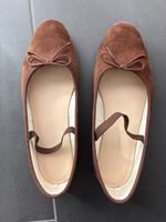 Loeffler Randall Ballerinas - Braun Wildleder - Gr 40