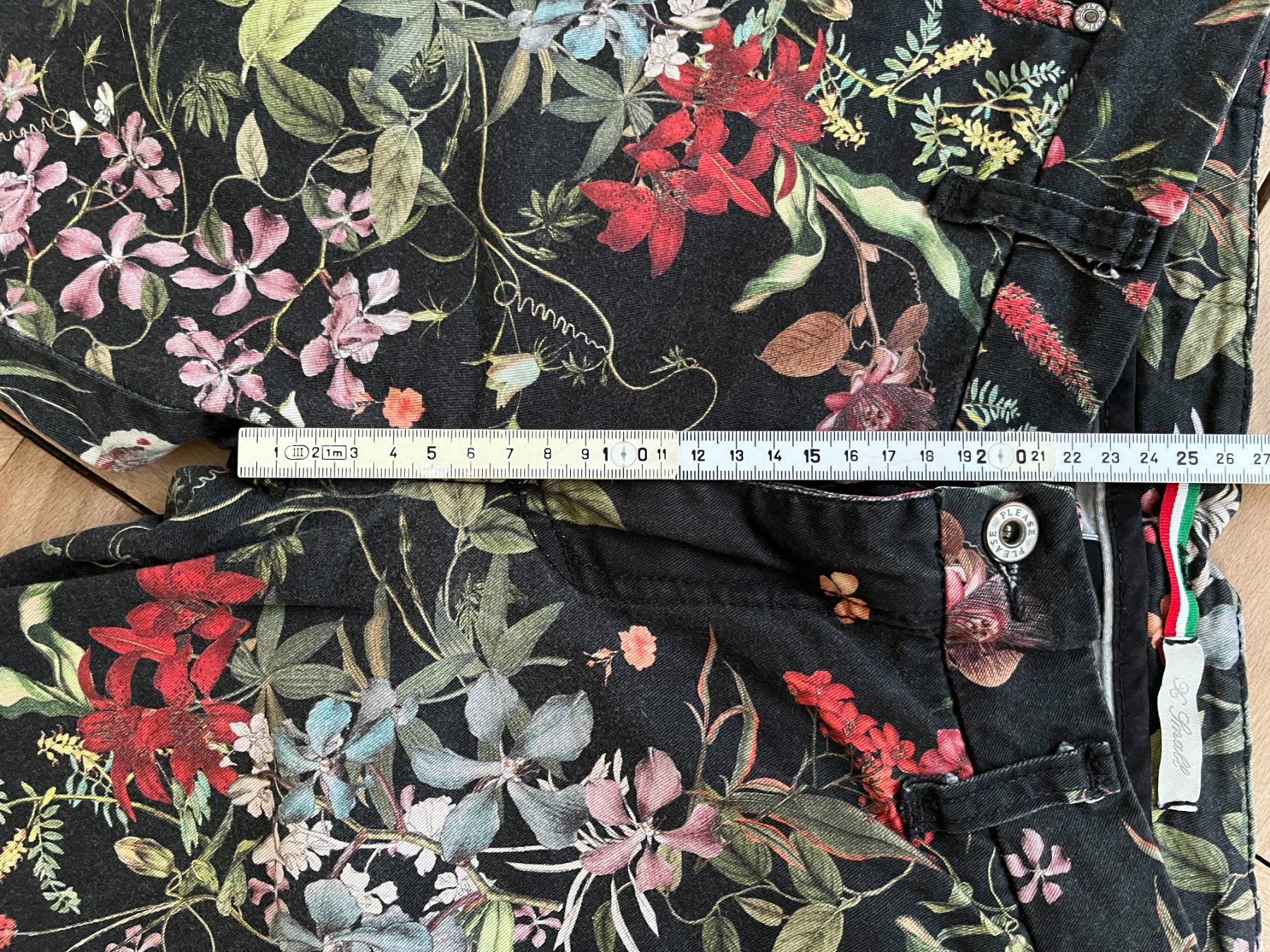 Please Jeans Jeans: PLEASE Jeans Flowers Blumen – Usato da Zürich venduto da its-love 6