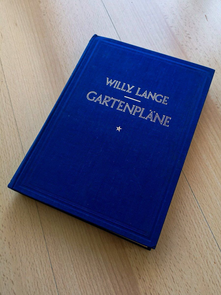 Libri: Gartenpläne - Willy Lange 1927 – Usato da Sargans venduto da Botanico