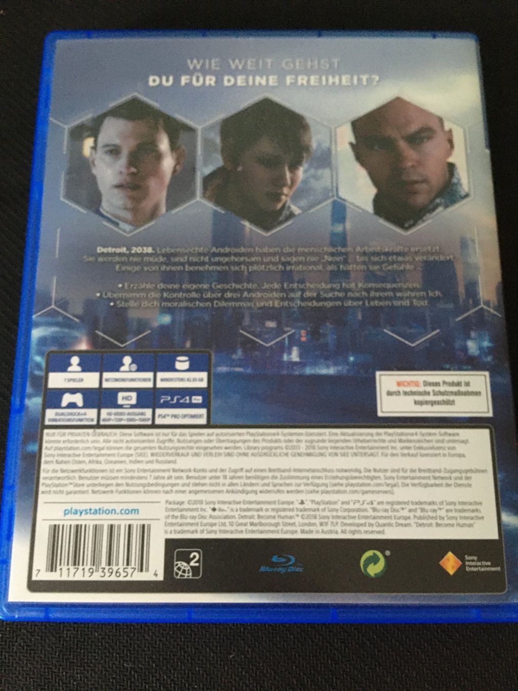 Sony Giochi: Deroit - Become Humans für PS4 – Usato da St.Gallen venduto da sjosjo 1