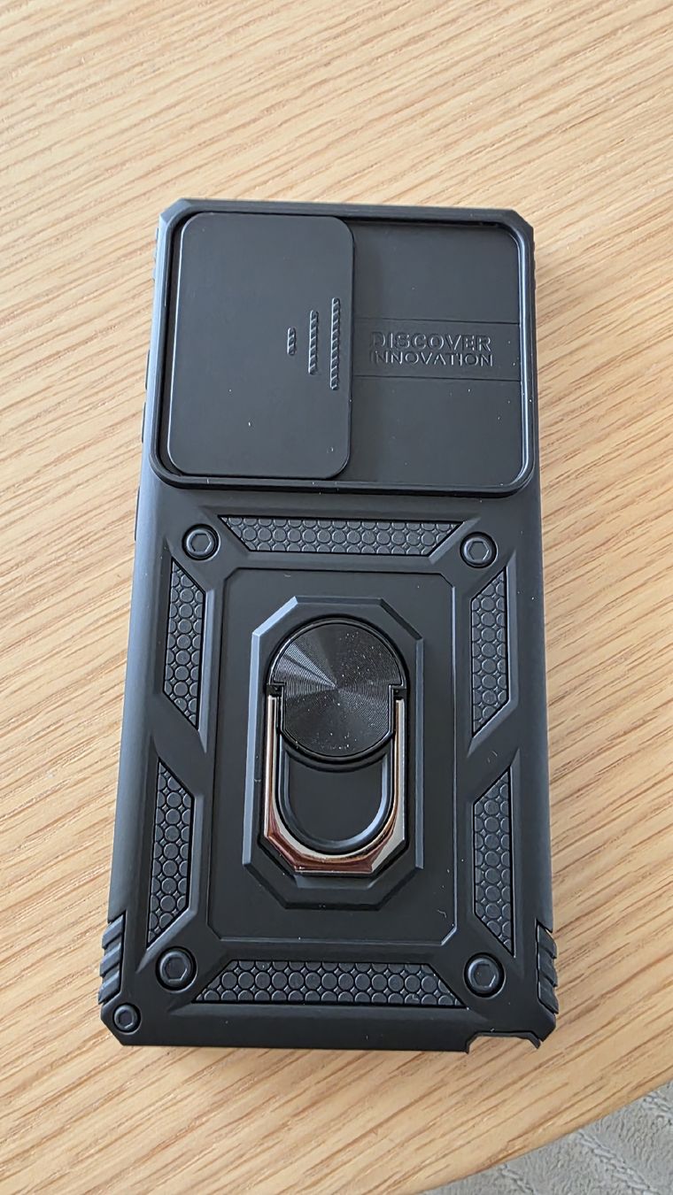 Samsung Cover & Protezioni schermo: Samsung Galaxy S25 Edge  Hülle Schwarz mit Ständer Case – Nuovo e nell'imballaggio originale da Kirchberg BE venduto da Nicolanextra 1