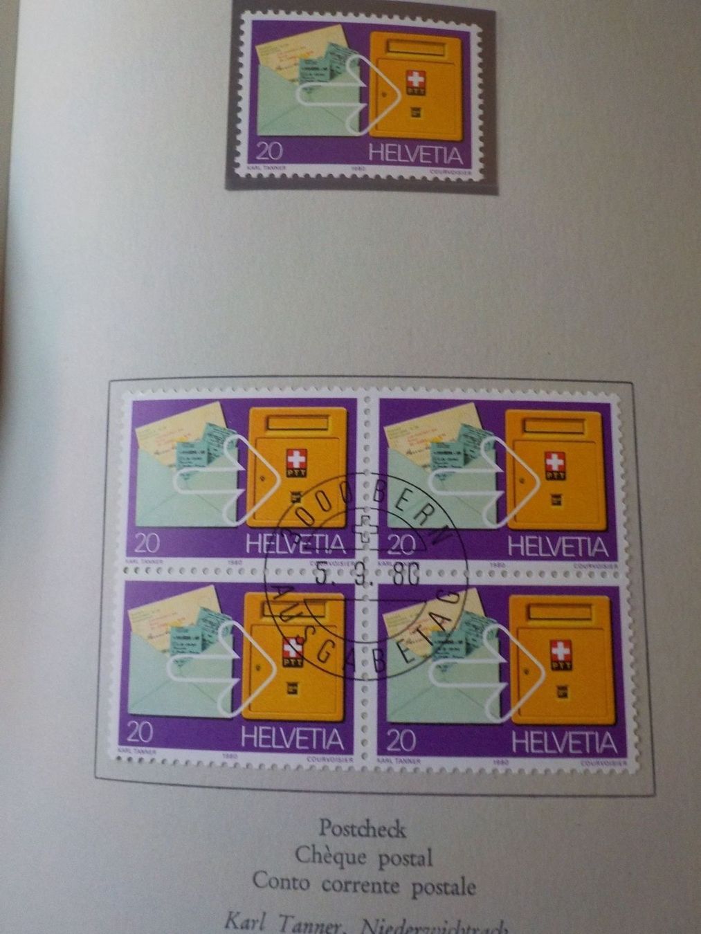 Alle Briefmarken: 1980, Jahresausgabe GD-PTT – Neu (gemäss Beschreibung) aus Muri b. Bern von Ricardoverkauf 7