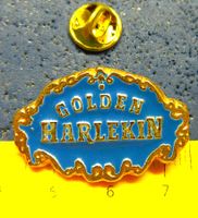 CIRCUS GOLDEN HARLKIN PIN GEPRÄGT