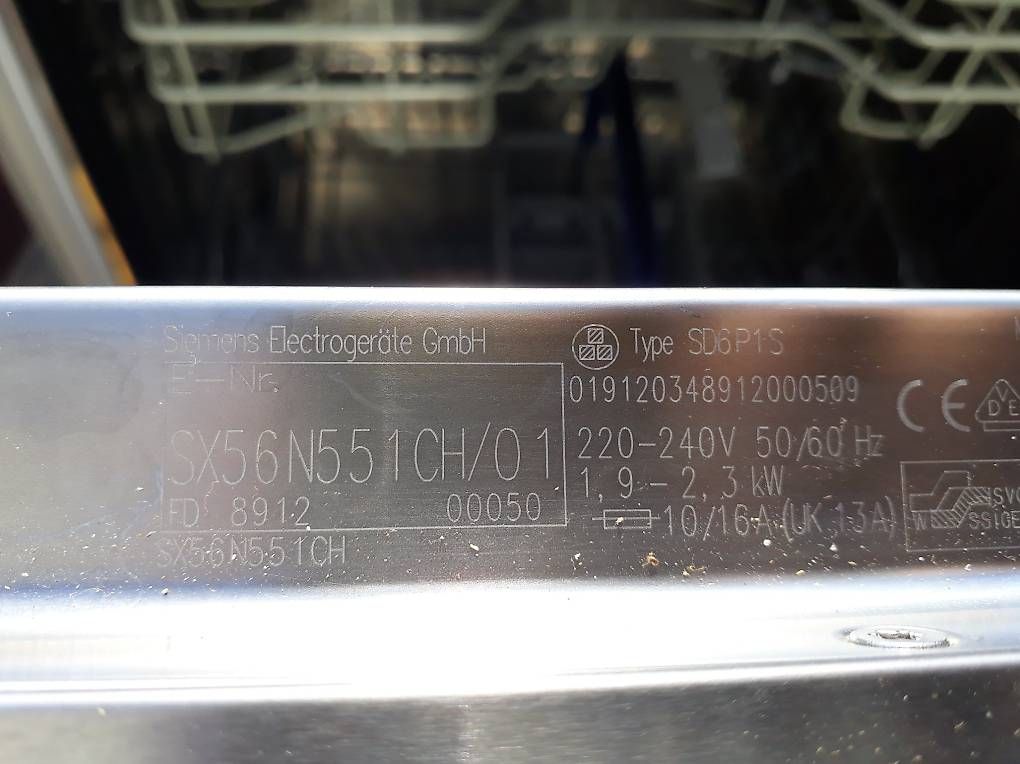 Siemens Geschirrspüler: Lave vaisselle SIEMENS 60cm – Defekt aus Delémont von grandpapa34 2