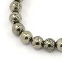 Pyrit Perlen 4mm 1 Strang (40 cm)