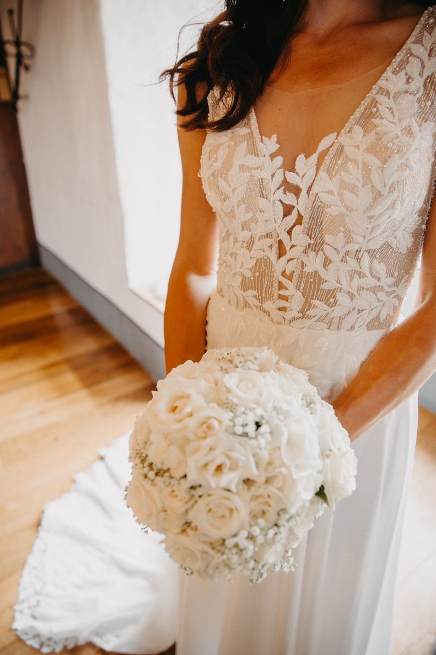 Vestiti: Secondhand Brautkleid von Ria Tener, Grösse 36-38 – Usato da Brunnen venduto da Herzig-Brautmode