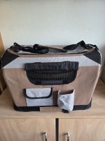 Trixie/Josty Transport Tasche Tcamp Beige/Grau Gr.S bis 12Kg
