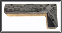 Nu Enamel USA / Pakistan Stempelplatte
