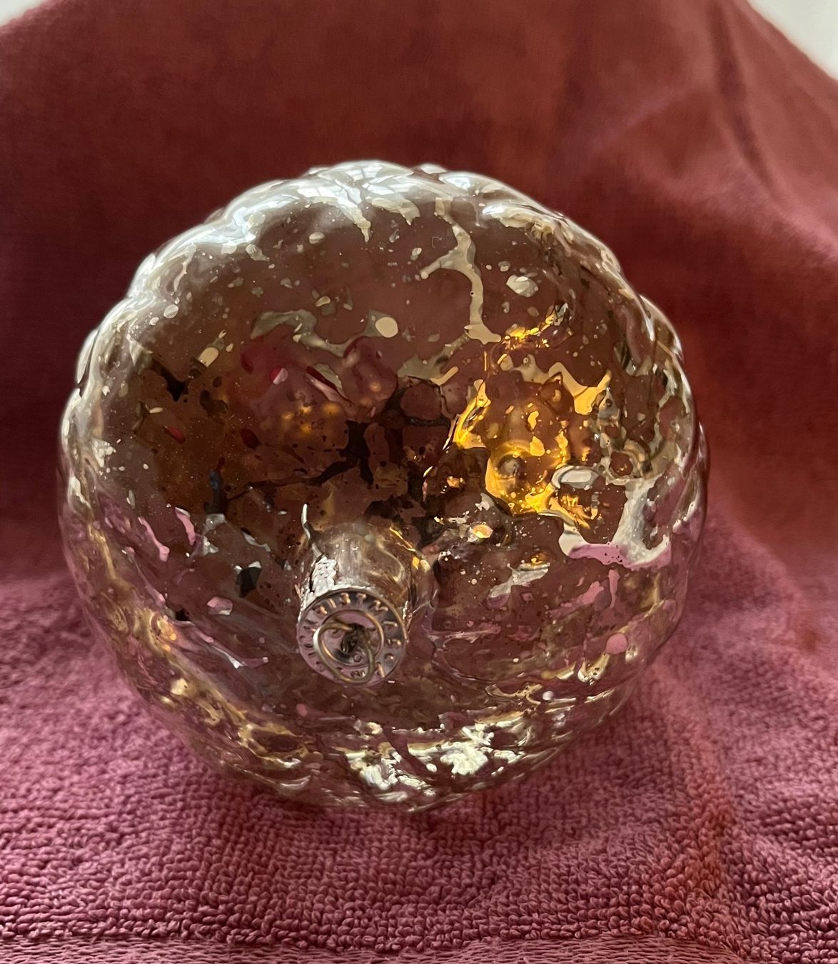 Tutte le decorazioni: grosser Zapfen aus Glas – Usato da Wetzikon ZH venduto da seli03 3