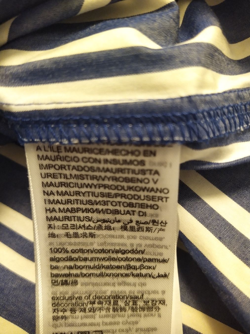 Tommy Hilfiger Vestiti: HILFIGER vestito a righe blu NUOVO – Nuovo e nell'imballaggio originale da Figino venduto da Palotta 9
