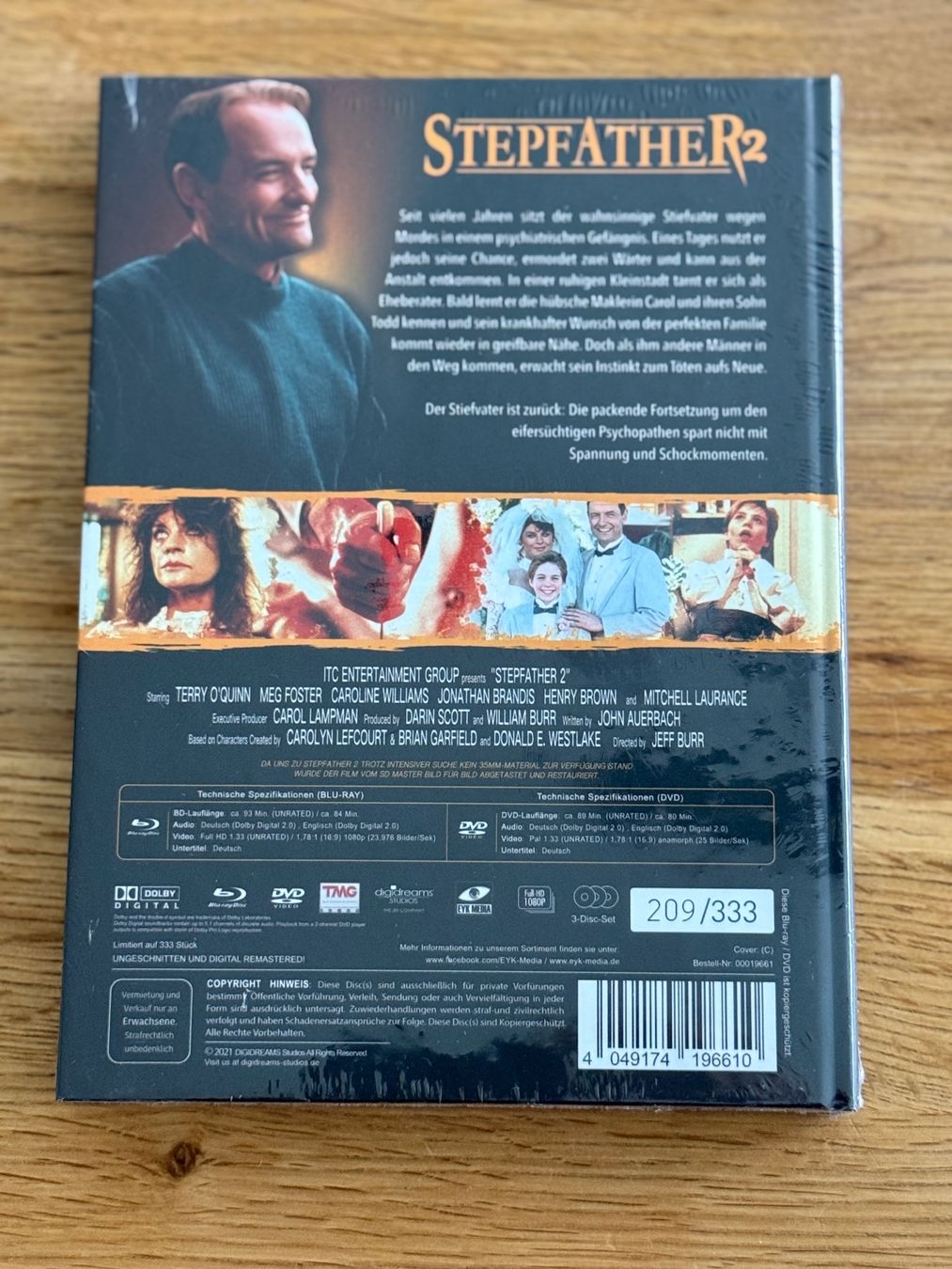 Tutti i DVDs: Stepfather 2  Cover C  Mediabook  OVP – Nuovo e nell'imballaggio originale da Oftringen venduto da CatchMeIfYouCan68 1