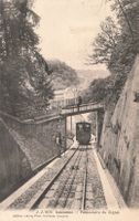 Lausanne (VD) – Funiculaire du Signal. Seilbahn